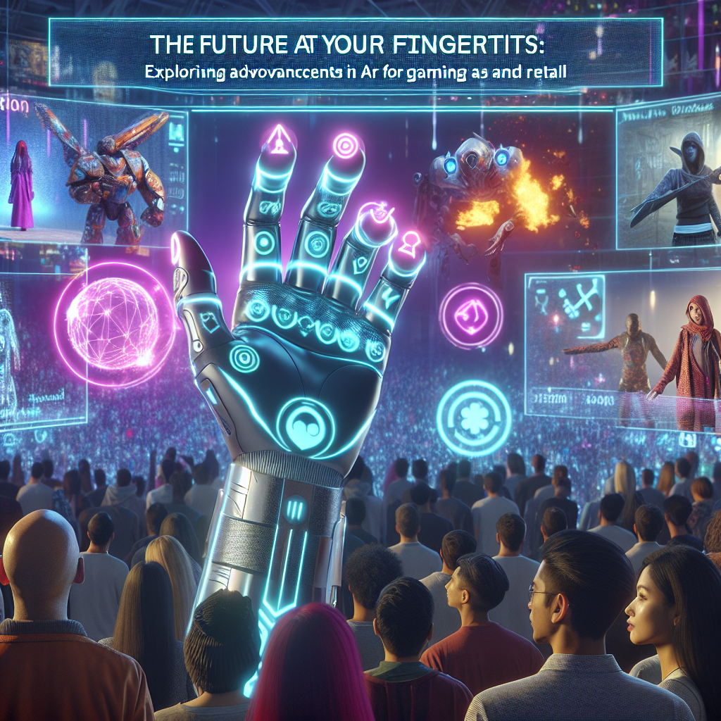 The Future at Your Fingertips: Exploring Advancements in AR for Gaming and Retail