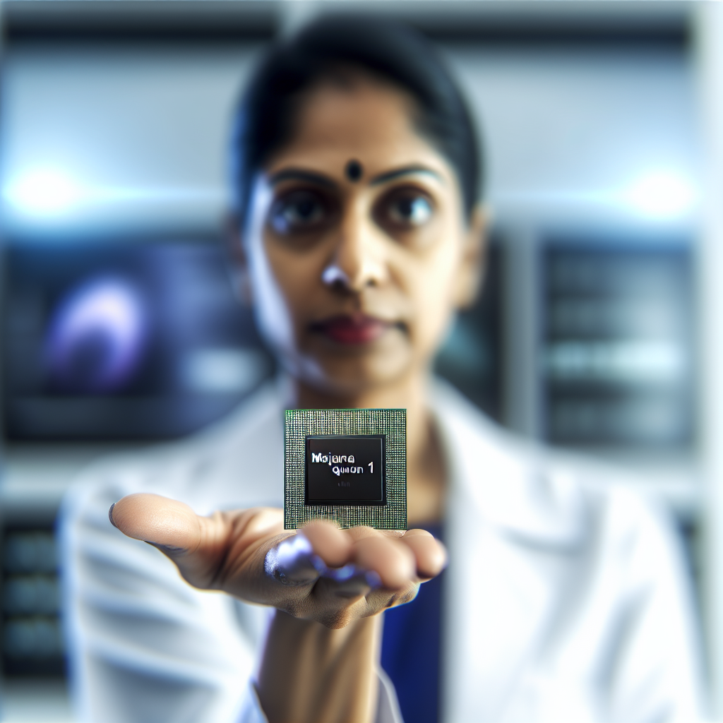 Majorana 1: Microsoft's Breakthrough Palm-Sized Quantum Chip
